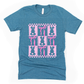 Playful Teal Bunny Tee - Perfect for Easter, Birthdays, or Fun Spring Wardrobe Refresh