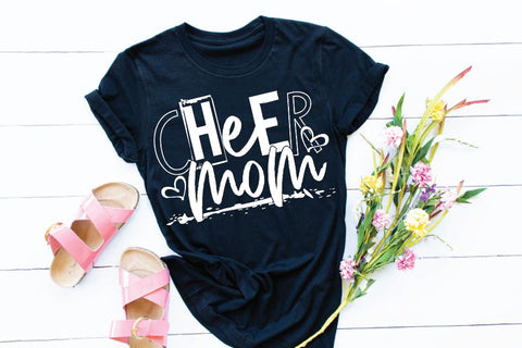 Cheer mom t-shirt - Gift for her - Gift for mom - Cheerleading shirt