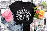 I solemnly swear a lot t-shirt - Gift for her - Gift for him - Funny shirt